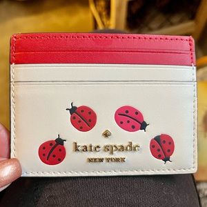 BNWT! Kate Spade ladybug 🐞 card holder